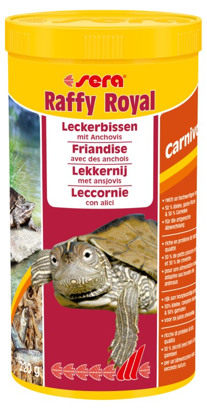 Sera Raffy Royal 1000 ml Mangime per tartarughe - Pesci e Gamberetti