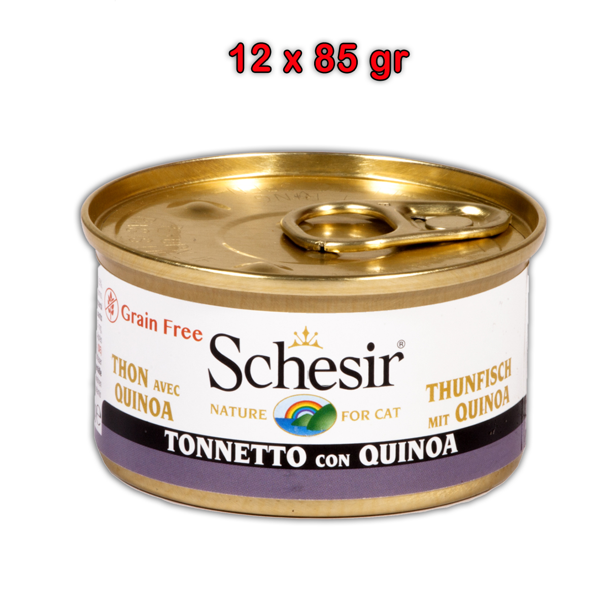 Schesir Tonnetto con Quinoa in Jelly 85 gr - 12 confezioni