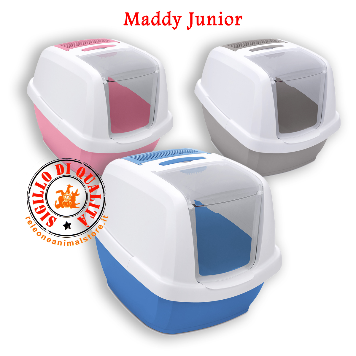 Maddy Junior Lettiera Toilette chiusa per Gatti Imac