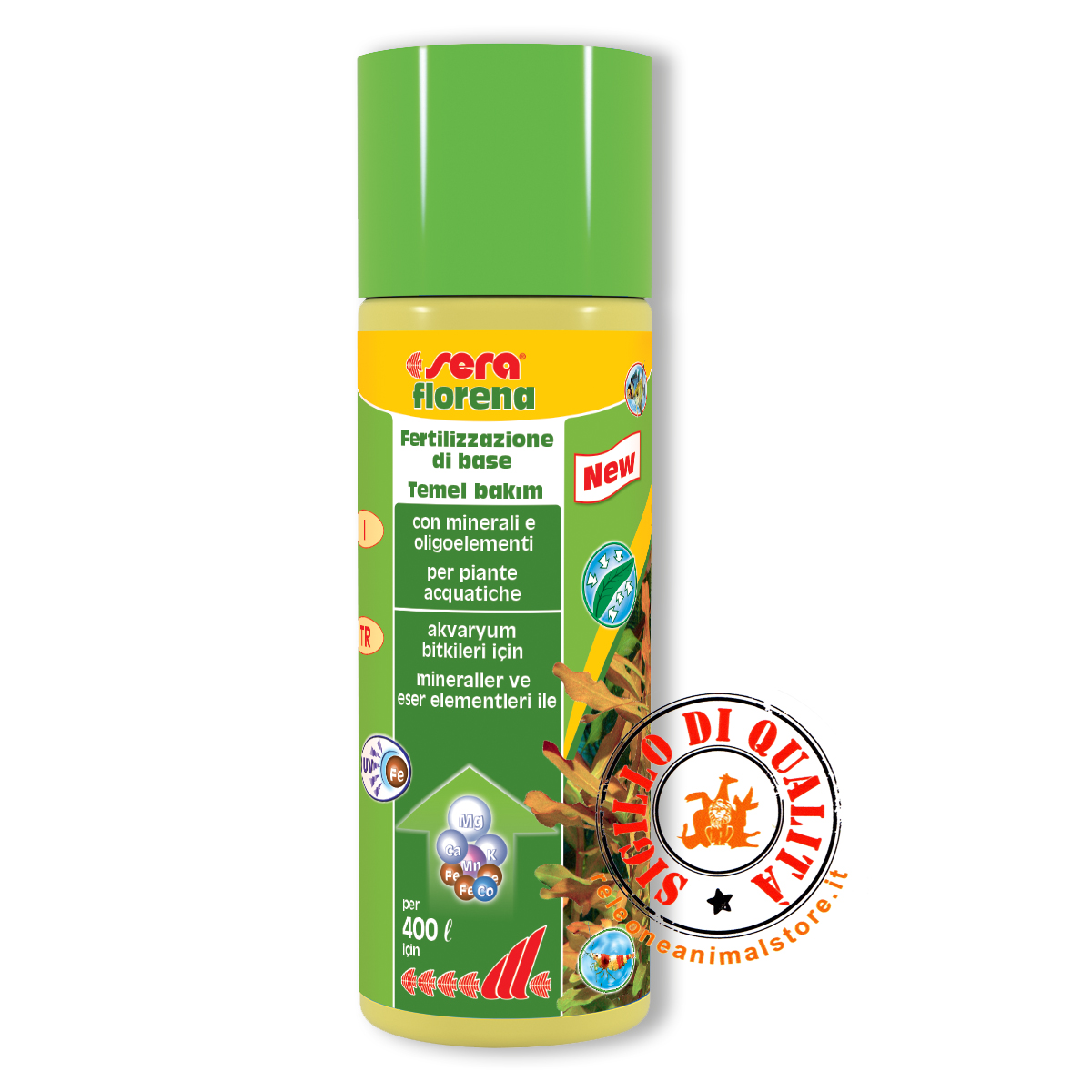 Sera Florena 100 ml fertilizzante liquido per piante acquario