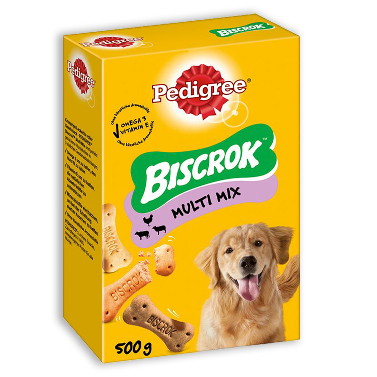 Pedigree Biscrok Multi Mix 500 GR Snack per cane