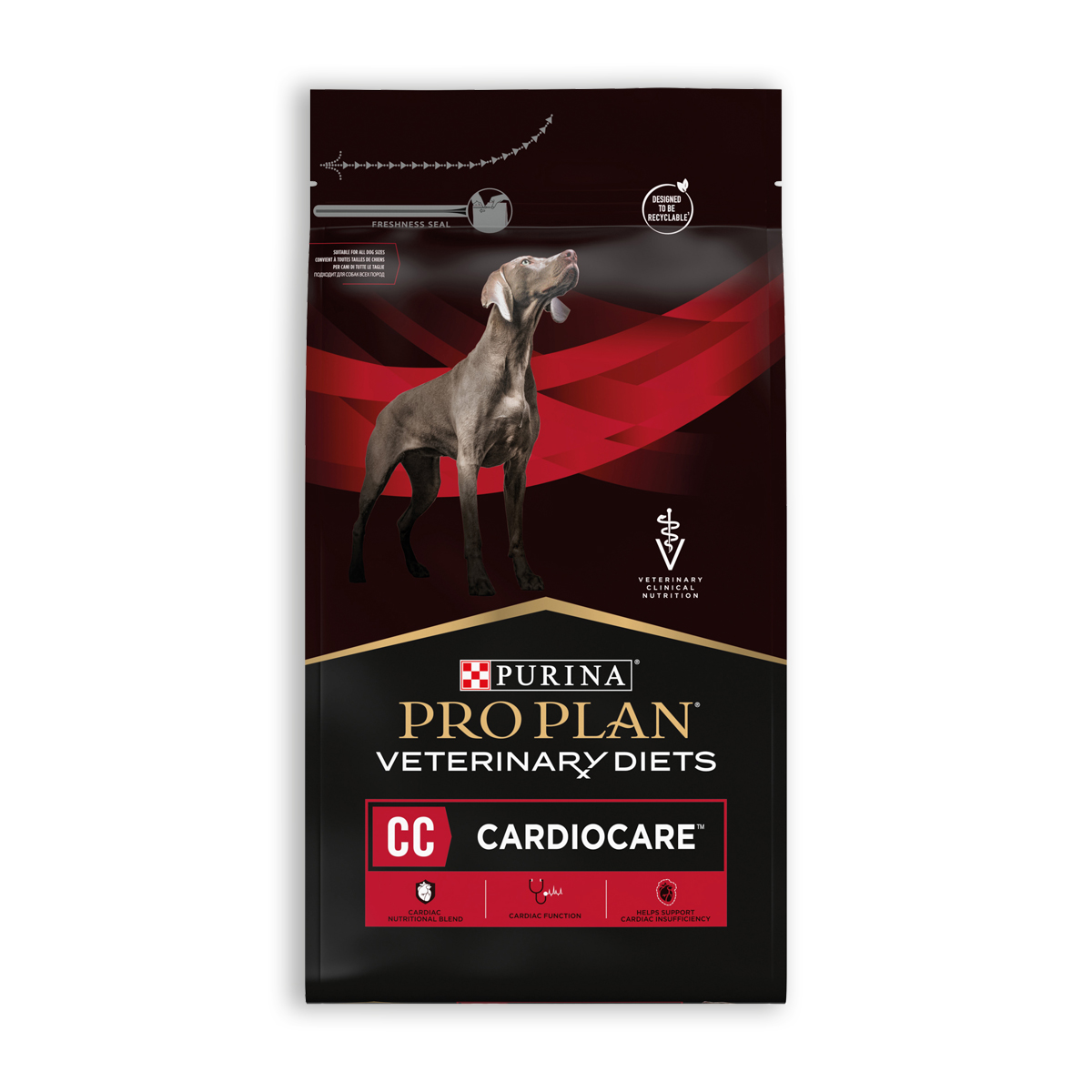 Alimento Secco Veterinary Diets Cane CC CardioCare Purina 3 Kg