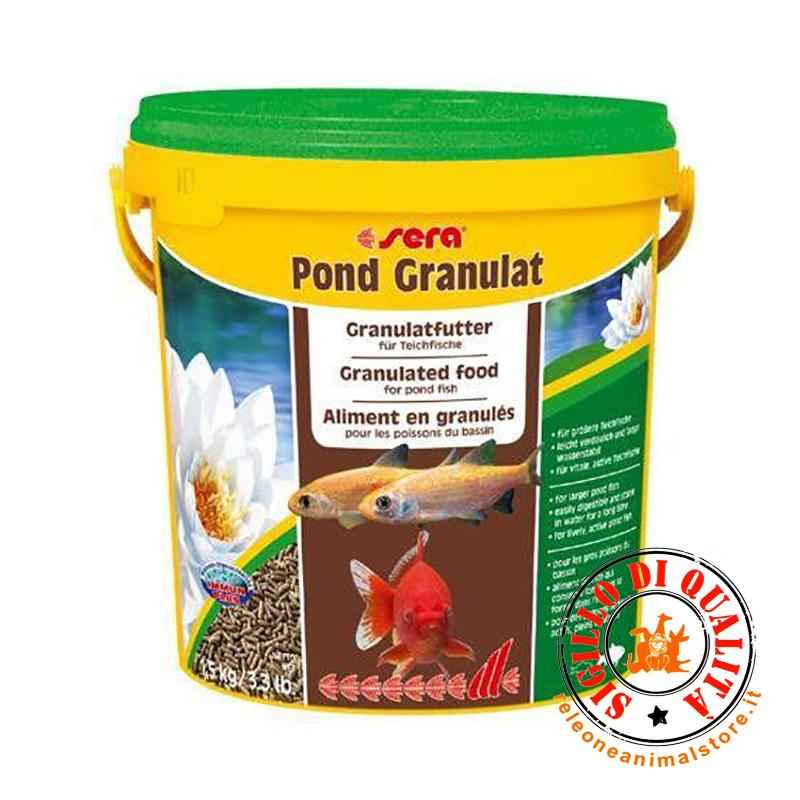 Mangime per Pesci Pond Granulat Sera 10 lt.