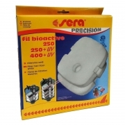 Sera Fil Bioactive Ovatta Bianca per Filtro Esterno 250 250 UV e 400 UV
