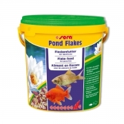 Sera Pond Flakes Mangime in Scaglie per Pesci nel Laghetto 10000 ml 1,7 Kg