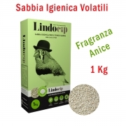 LindoCip Sabbia Igienica Fondo Gabbia 1 Kg