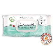 Salviette Detergenti per Cani e Gatti Milleusi con Clorexdina - 40 pezzi