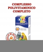 Cliffi VITAMINPI?? 25 gr Complesso Polivitaminico completo per Uccelli